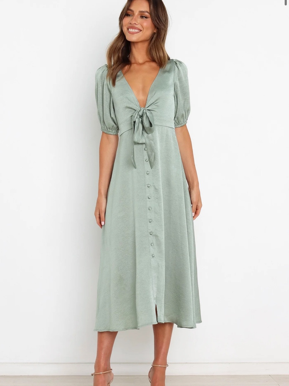 Petal + Pup Sage Piper Dress